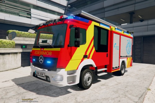 Mercedes Atego Bomberos de Madrid España